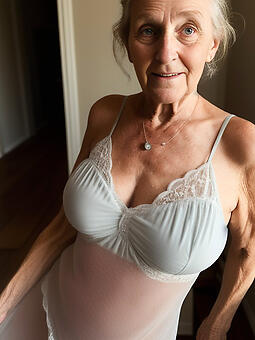 60 year superannuated mom stripping